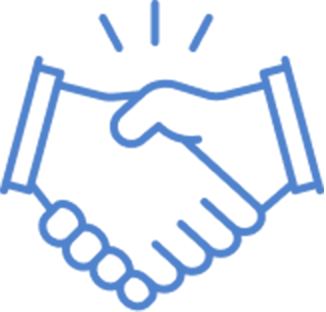 取引先をイメージしたイラスト