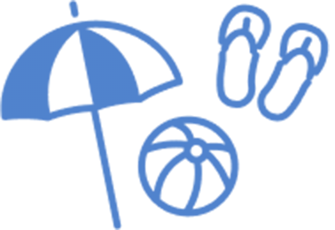 有給をイメージしたイラスト